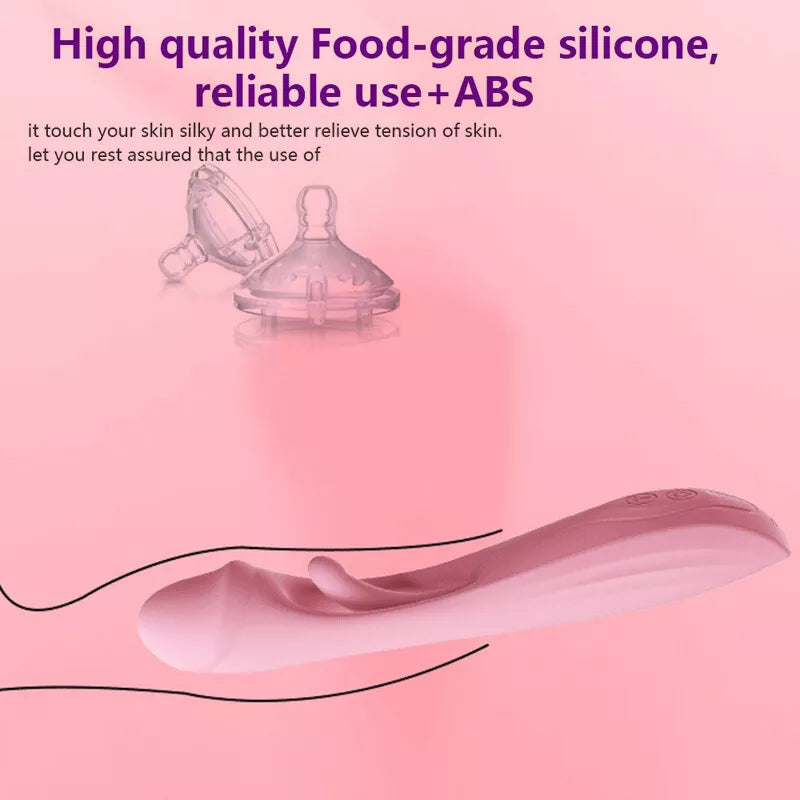 12 Vibration Mods Beating Licking Massager Wand with Leg Strap - image 7