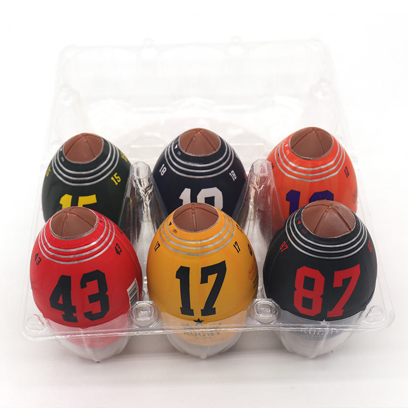 Mini Rugby Male Pocket Masturbator - Six-piece set - image 3