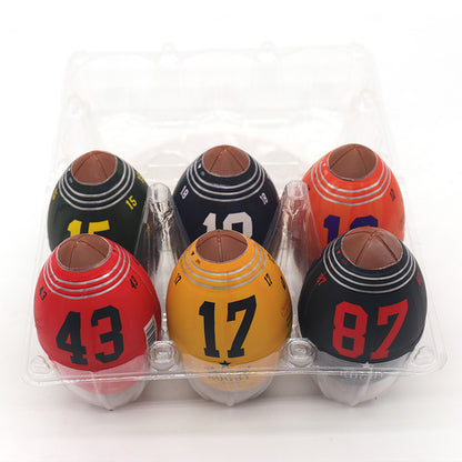 Mini Rugby Male Pocket Masturbator - Six-piece set - image 3
