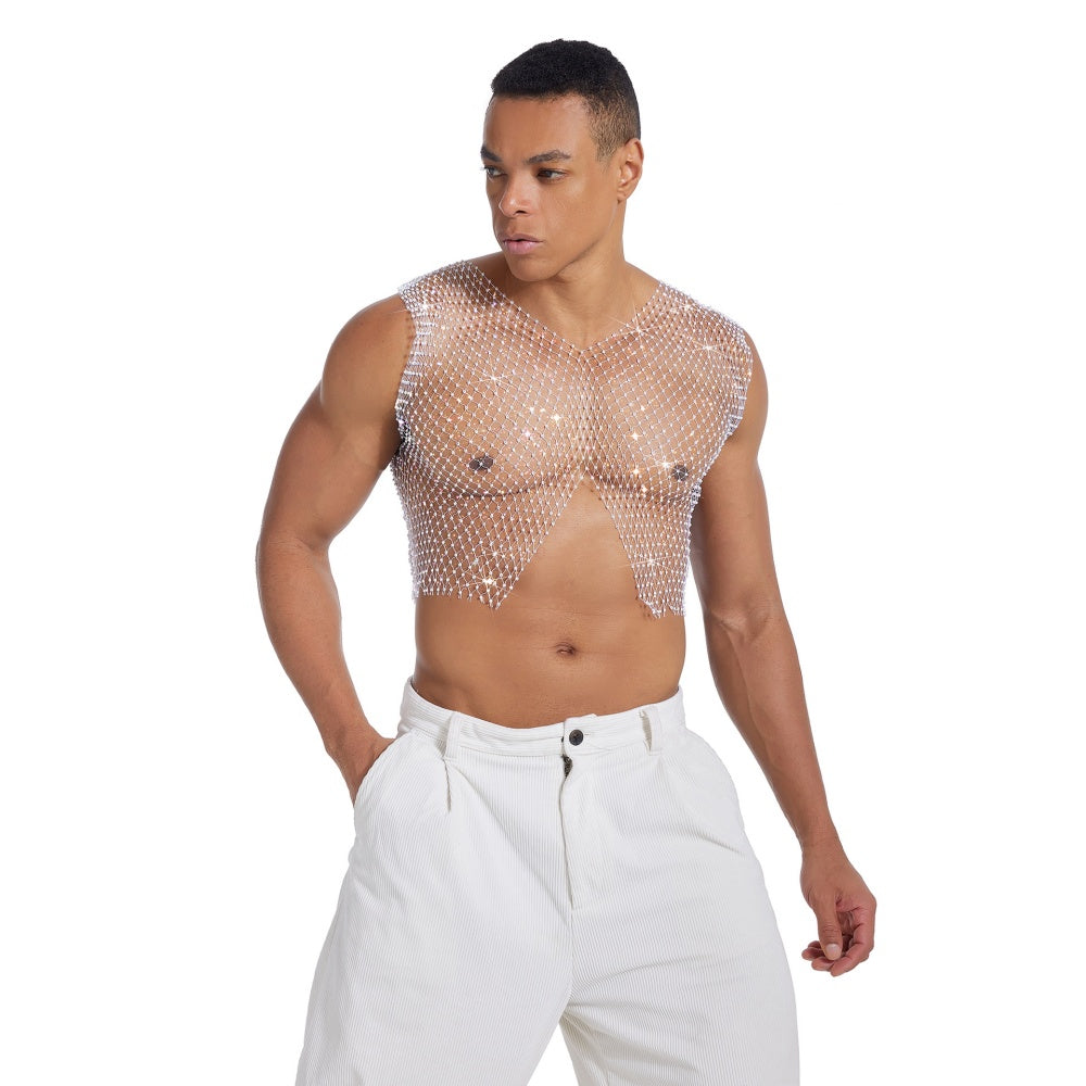Starluxe Mesh Sparkle Top – Style D - image 9