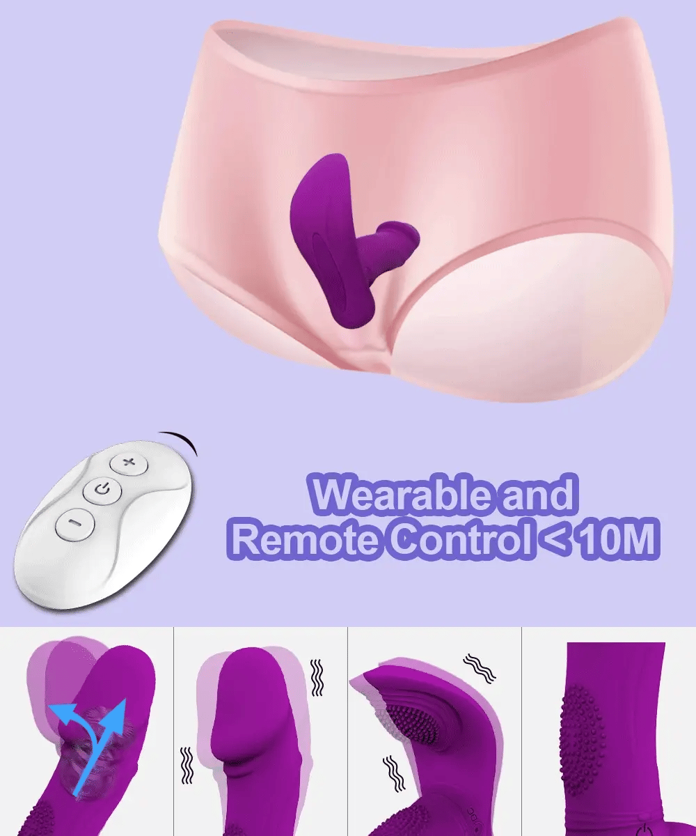 Wiggling Mimic Finger Vibrator Massager - image 1