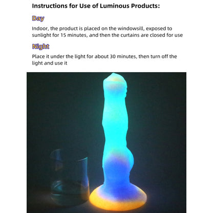 Mythical Space Dog Fantasy Glows Dildo - image 2