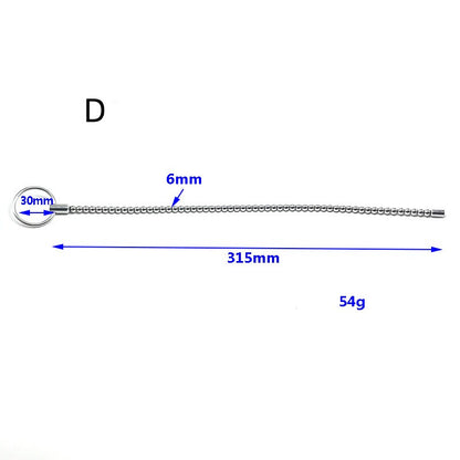 Flexible Stainless Steel Urethral Sound - D - image 2