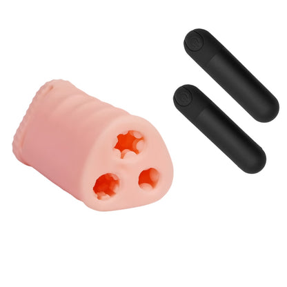 3 Tunnel Masturbator Large Realistic Pocket Pussy  - Pink - image 2