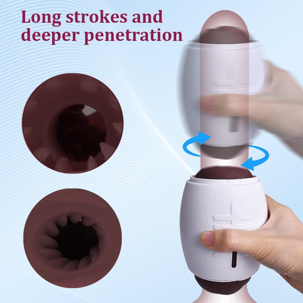 Football-Shaped Realistic Masturbator – Dual Ends for Versatile Stimulation - image 9