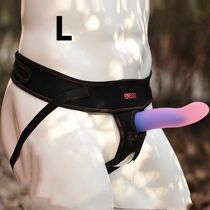 Lesbian Strap-On Harness with Color Options – Perfect Fit & Control - Jelly - L - image 9