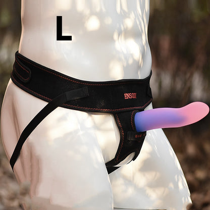 Lesbian Strap-On Harness with Color Options – Perfect Fit & Control - Jelly - L - image 9