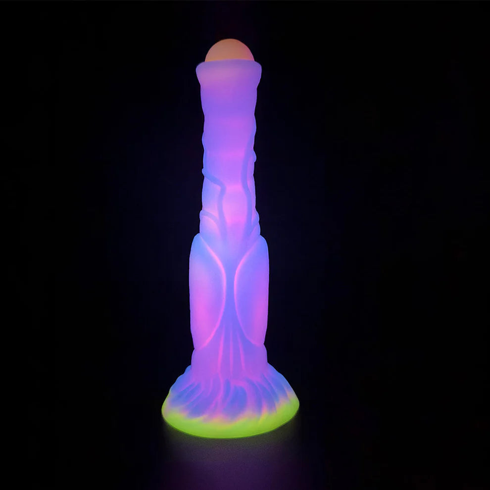 9.44'' Horse Anal Glow In The Dark Dildo with Suction Cup - image 2