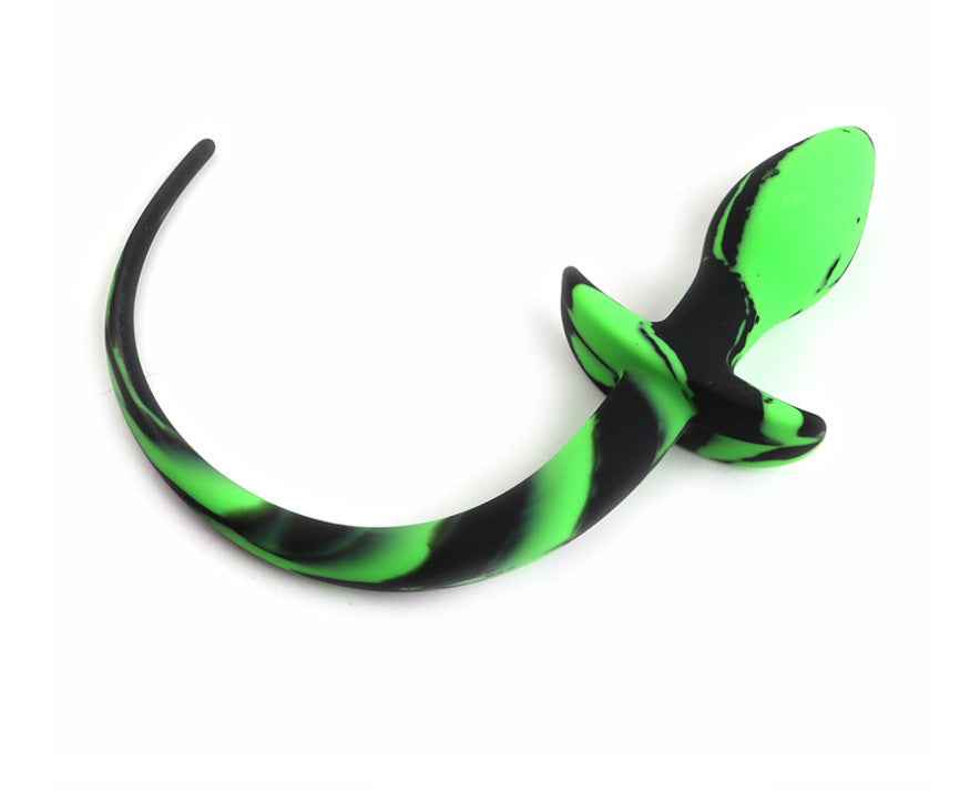 Silky Smooth Anal Plug - Olive Green - image 9