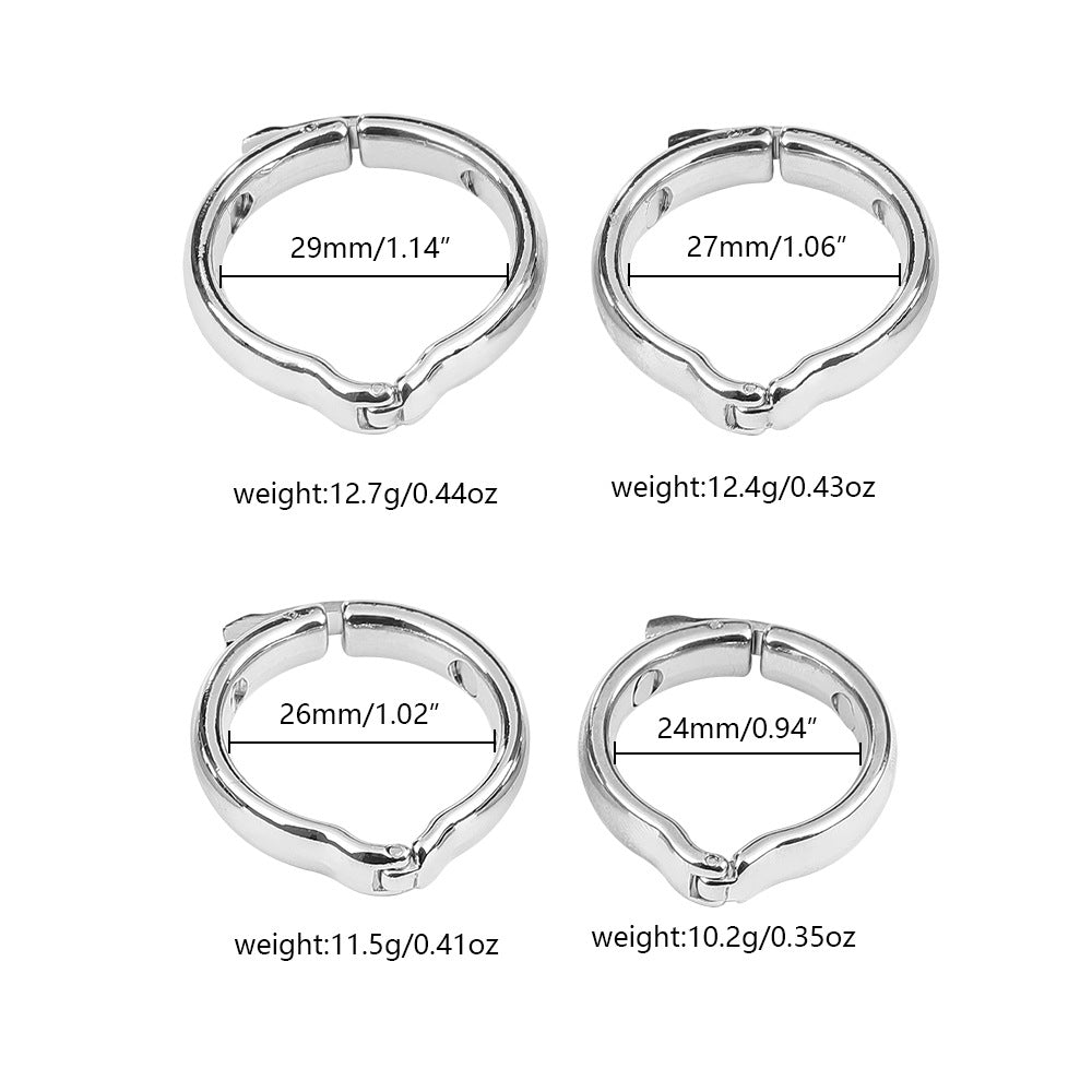 Metal Circumcision Blocking Ring Penis Binding Locking Sperm Ring Male Delay Corrector - image 2