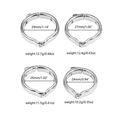 Metal Circumcision Blocking Ring Penis Binding Locking Sperm Ring Male Delay Corrector - image 2