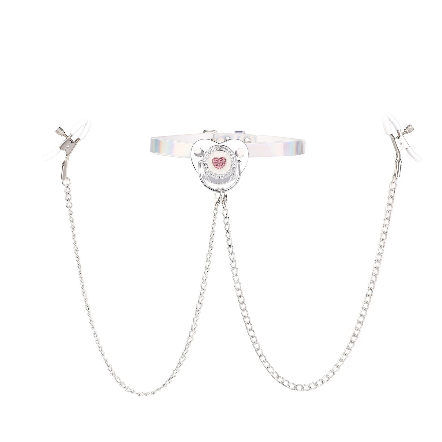 Creative Mouth Play Set: Nipple Clamps & Ball Gags - C - image 3