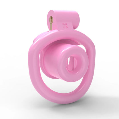 Narrow Chastity  With 4 Sizes Rings And Invisible Lock - image 2