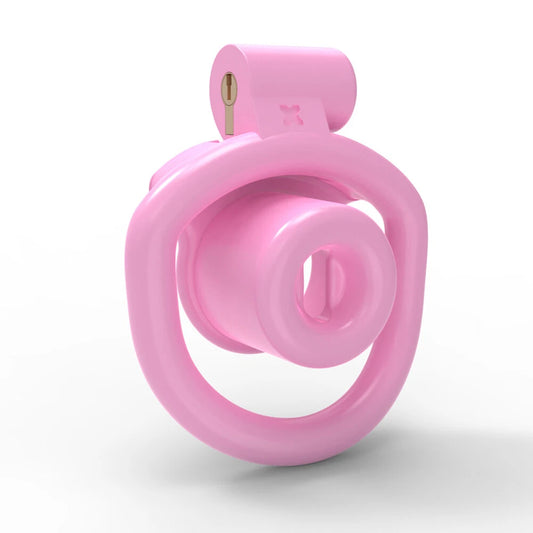 Narrow Chastity  With 4 Sizes Rings And Invisible Lock - image 2
