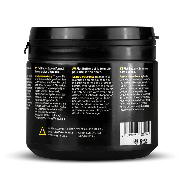 Buttr Fisting Butter Lube - 500ml - image 4