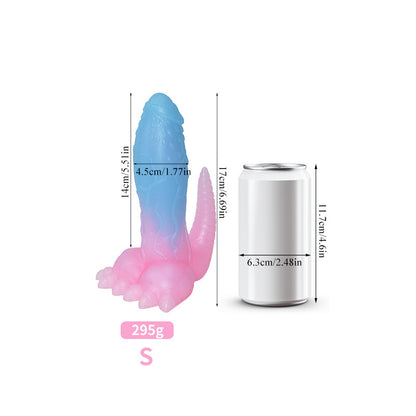 Glow in The Dark Butt Plug Dildo - C - image 1