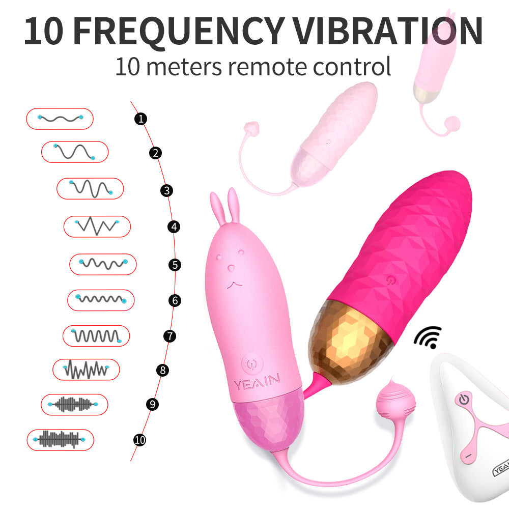 Heartbeat Bliss - 10X Vibrating Egg - image 5