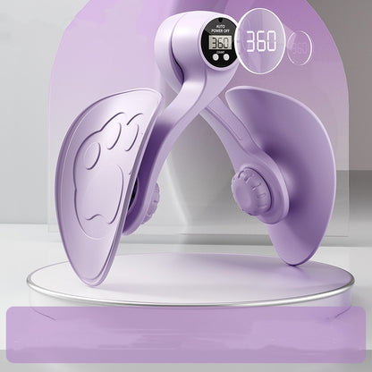 Kegel Trainer Pelvic Floor Trainer for Postpartum Rehabilitation Thigh Toner Workout - Purple - with counter - image 5