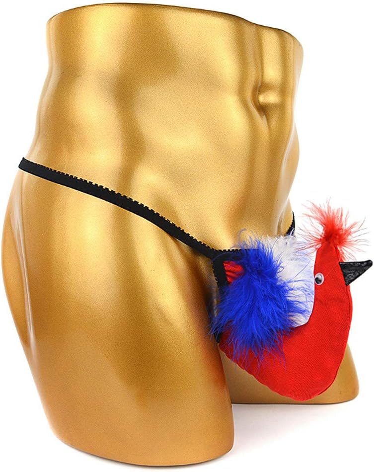 Men's Funny Big Bird Penis Pouch Thong - image 4