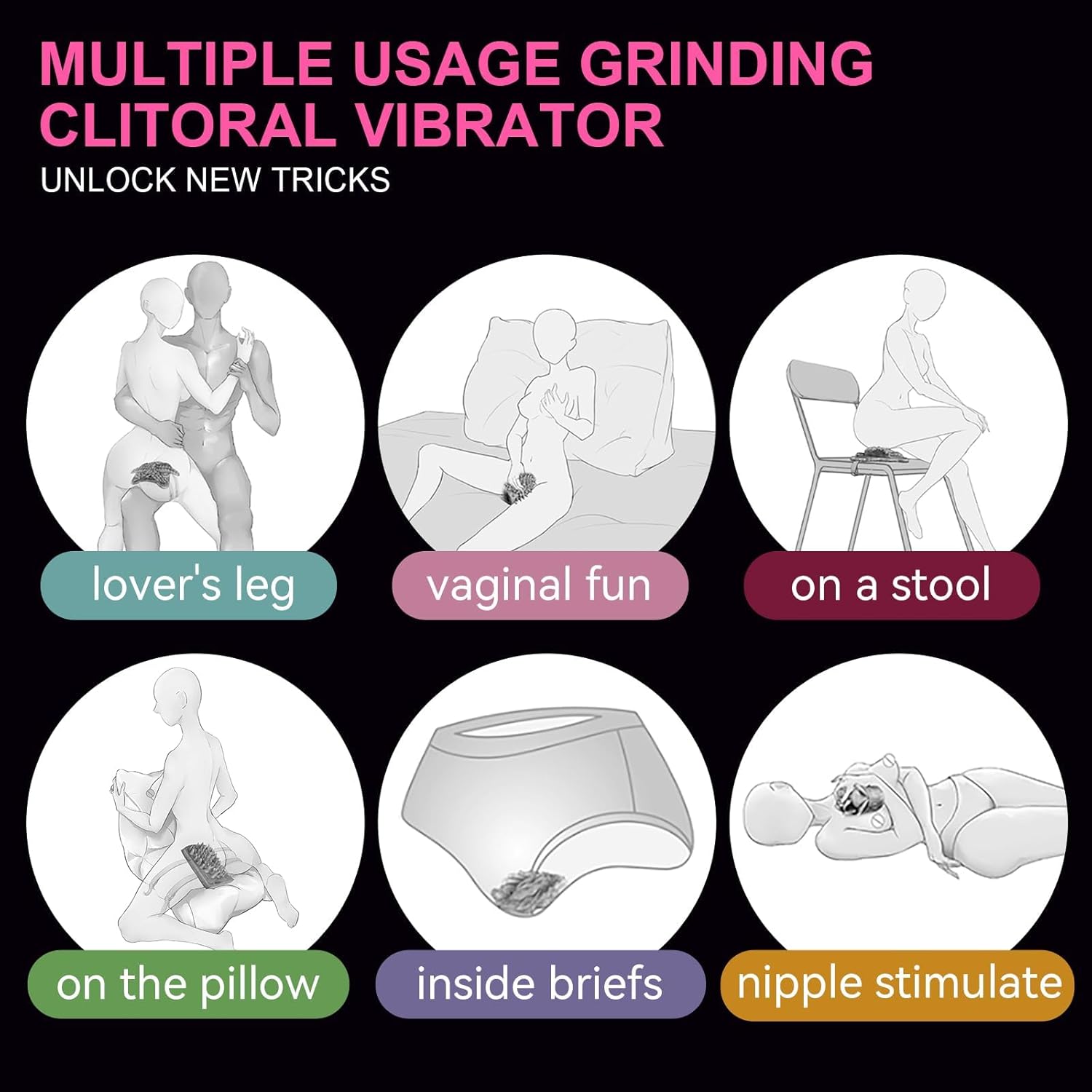 4.17''x1.63''x3.3''Monster-Inspired Female Grinder - image 5