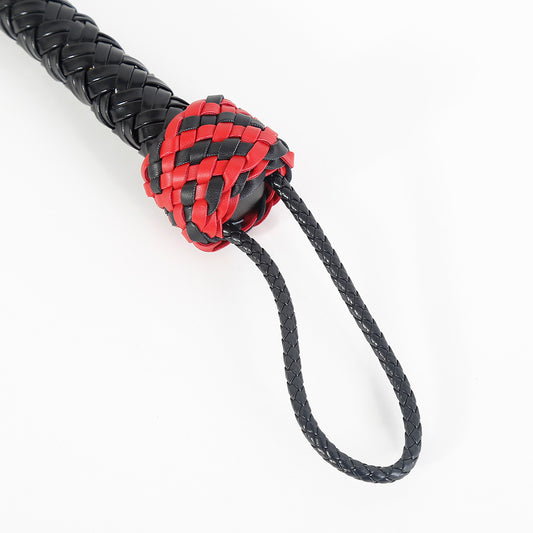 Handcrafted Leather Rose Whip - image 1