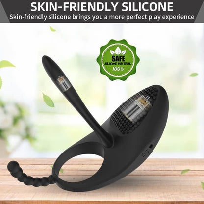Prostatepulse Duo - Vibrating Massager With Cock Ring - image 2