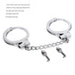 SM Gold & Silver Handcuffs Hand Restraints - image 4