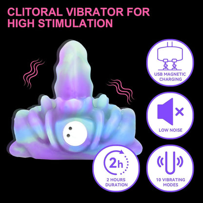 Monster-Inspired Female Grinder – Dual-Action Tongue + Textured Grinding Pad - image 6