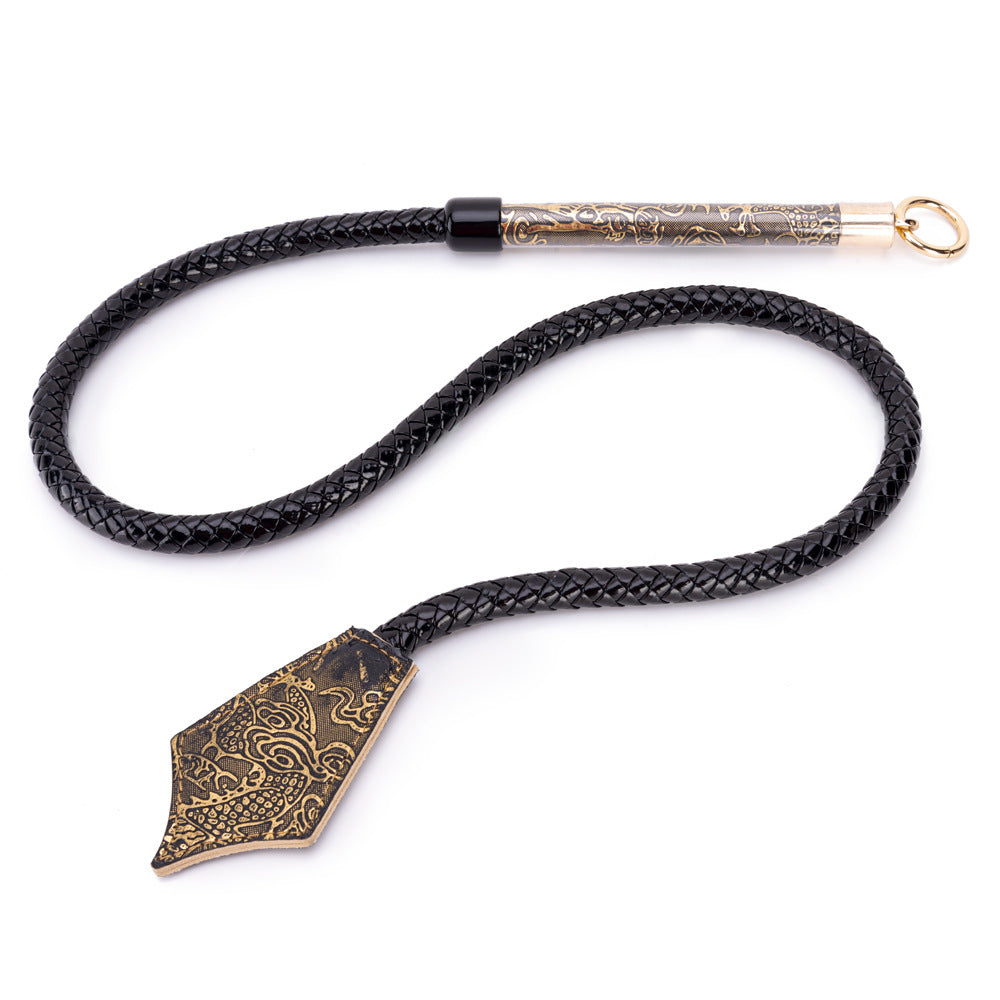 Elite Long-Reach Faux Leather Whip – 96.5cm Design - image 4