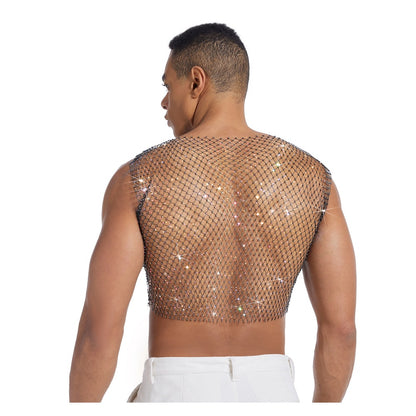 Starluxe Mesh Sparkle Top – Style D - image 2