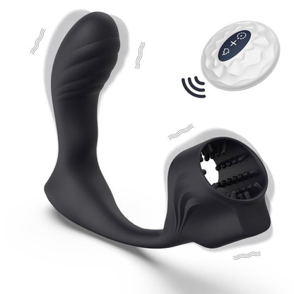 Remote Control Prostate Vibrator Massager USB Rechargeable - image 0