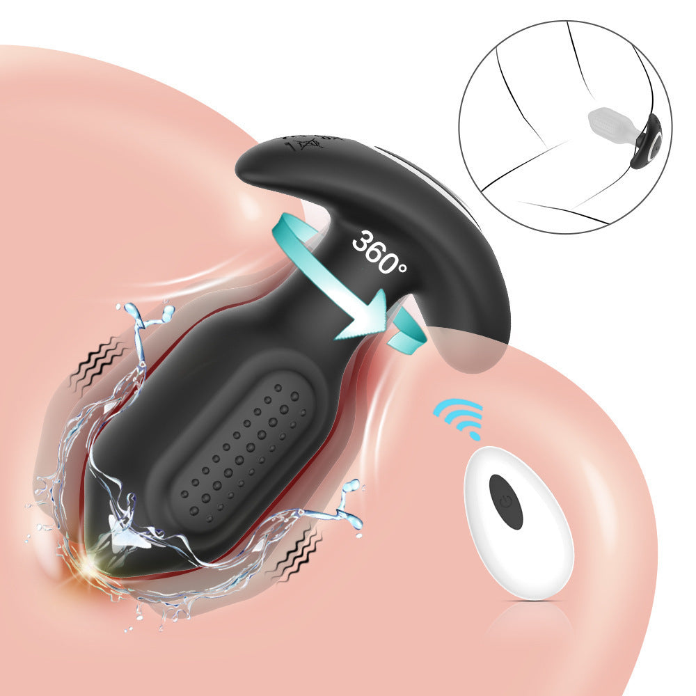 360° Rotating Vibrating Butt Plug APP-Controlled Sex Toy - image 1