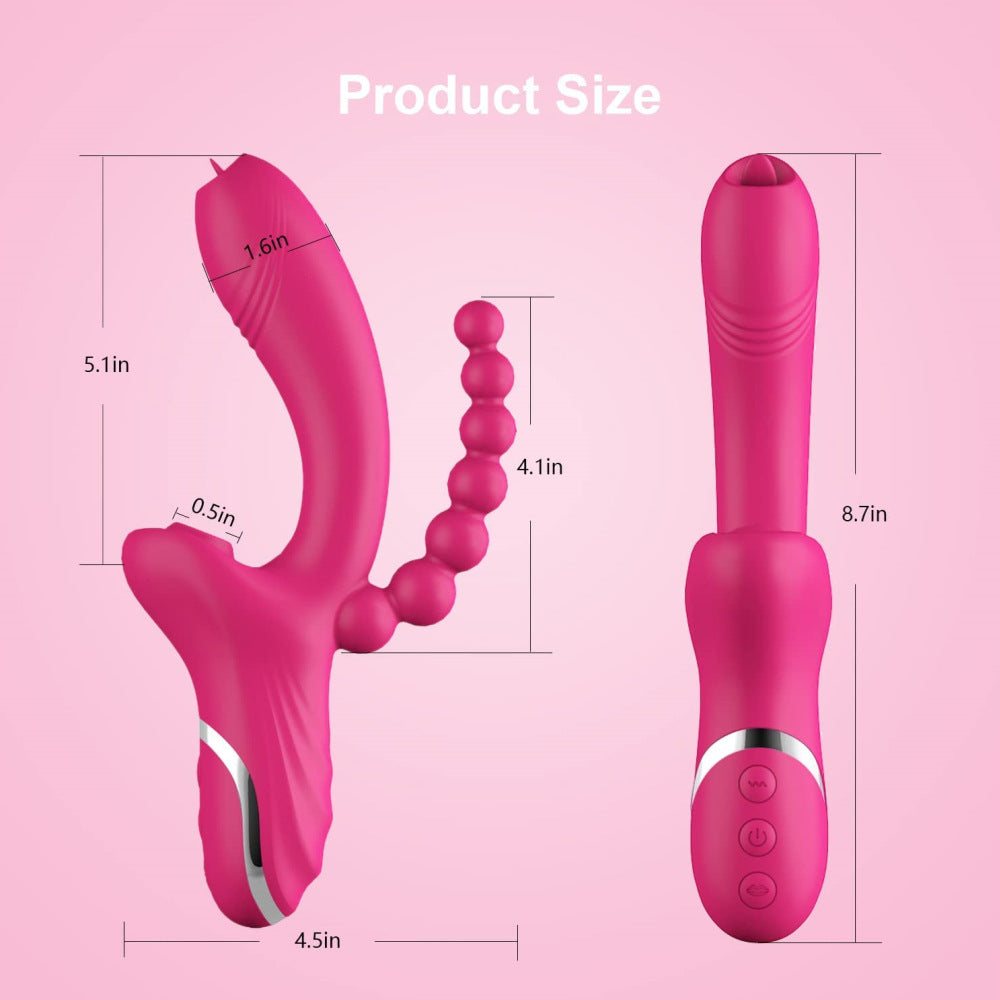 G Spot Pearl Vibrator Electric Wand Toy - image 1