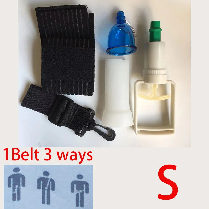 Penis Extender Stretcher Dick Hanger Cock Pump Enlargenment - S - image 4