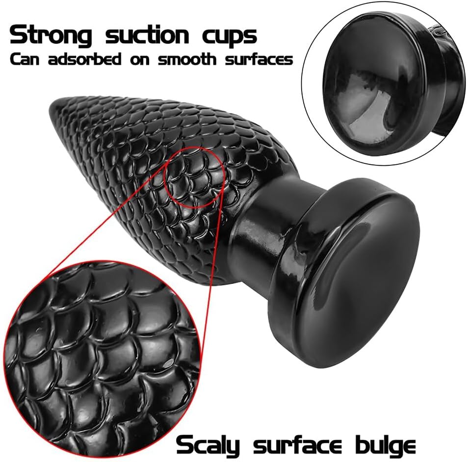 Textured Silicone Butt Plug  - image 1