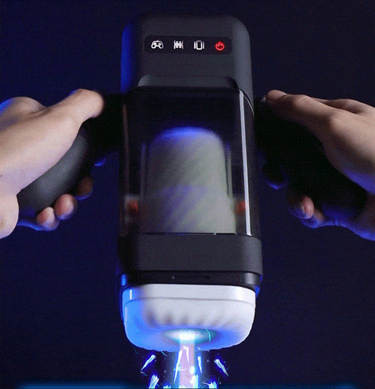 Game Cup -Thrusting Vibrating Masturbator with Heating Function - image 0