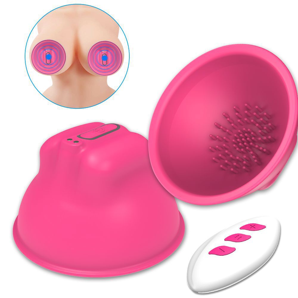 Nina Vibrating Nipple Suckers - Pink - image 7