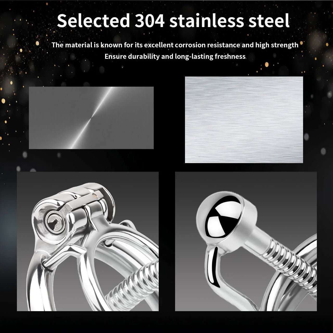 Metal stainless steel horse's eye stick anti-escape inverted chastity cage can urinate with urine blocking sex toys - image 10