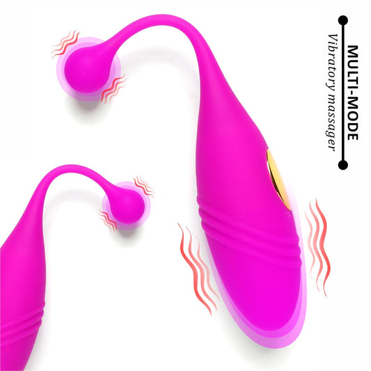 VibePulse Duo – Wireless Ribbed Egg Vibrator - image 0