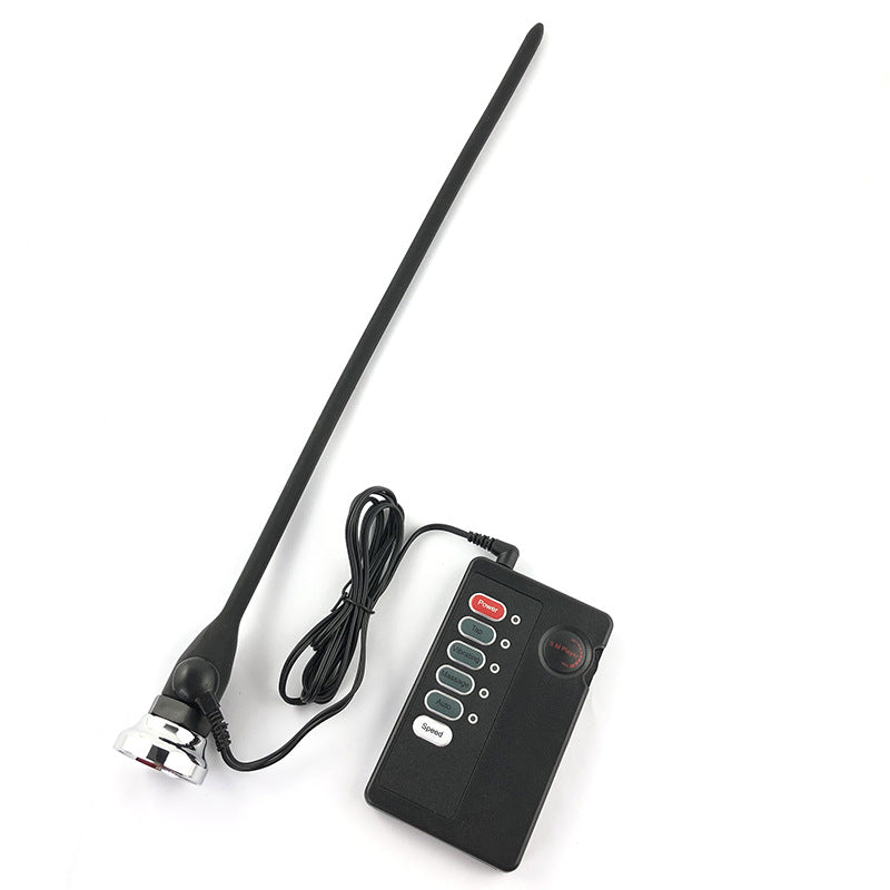 Electro Penis Plug Electric Urethral Sound - Black - image 1