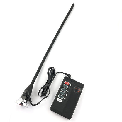 Electro Penis Plug Electric Urethral Sound - Black - image 1