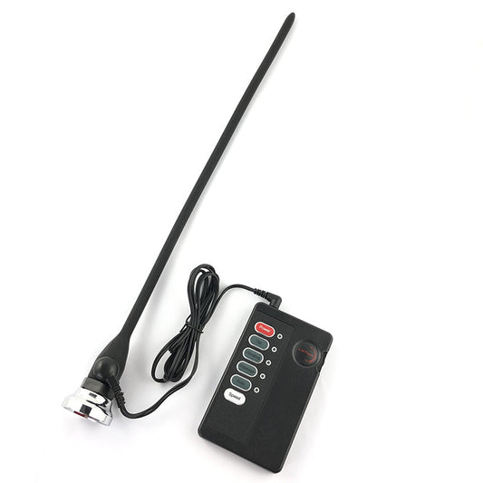 Electro Penis Plug Electric Urethral Sound - Black - image 1