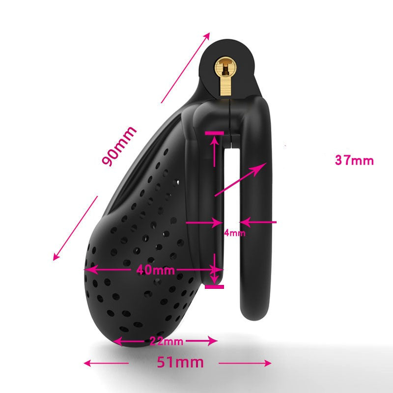 3d Hive Series - Breathable Male Chastity Cage - image 2