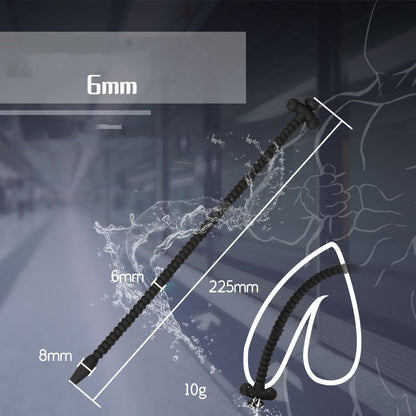 Silicone Hollow Urethral Sound - 6mm - image 7