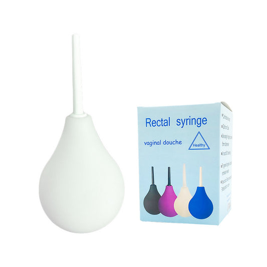 224ML Medical Silicone Enema Bulb - White - image 0