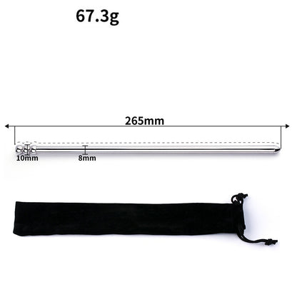 Hollow Stainless Steel Urethral Sound - M - image 10