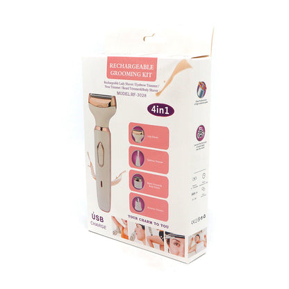 4 in1 USB Rechargeable Private Hair Shaver - image 4