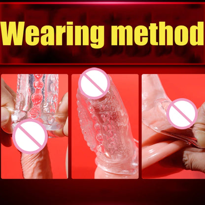 Penis Enlargement Tool Penis Extension Sleeve - image 2