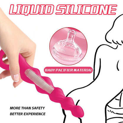 WavePulse Pro - 12X Vibrating Anal Beads - image 7