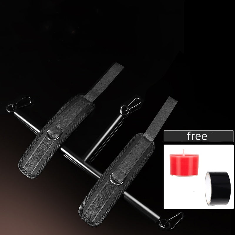 T Shape SM Spreader Bar Hand & Neck Restraints - with free low temperature candle & tape - image 3